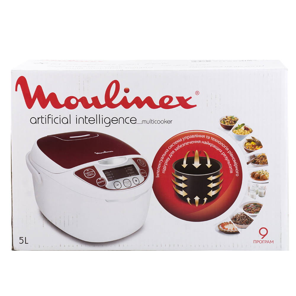Акція на Мультиварка Moulinex MK7051 5л від Auchan