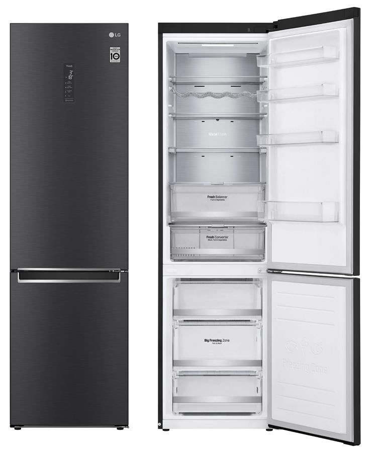 Холодильник з нижньою морозильною камерою LG GW-B509SBUM
