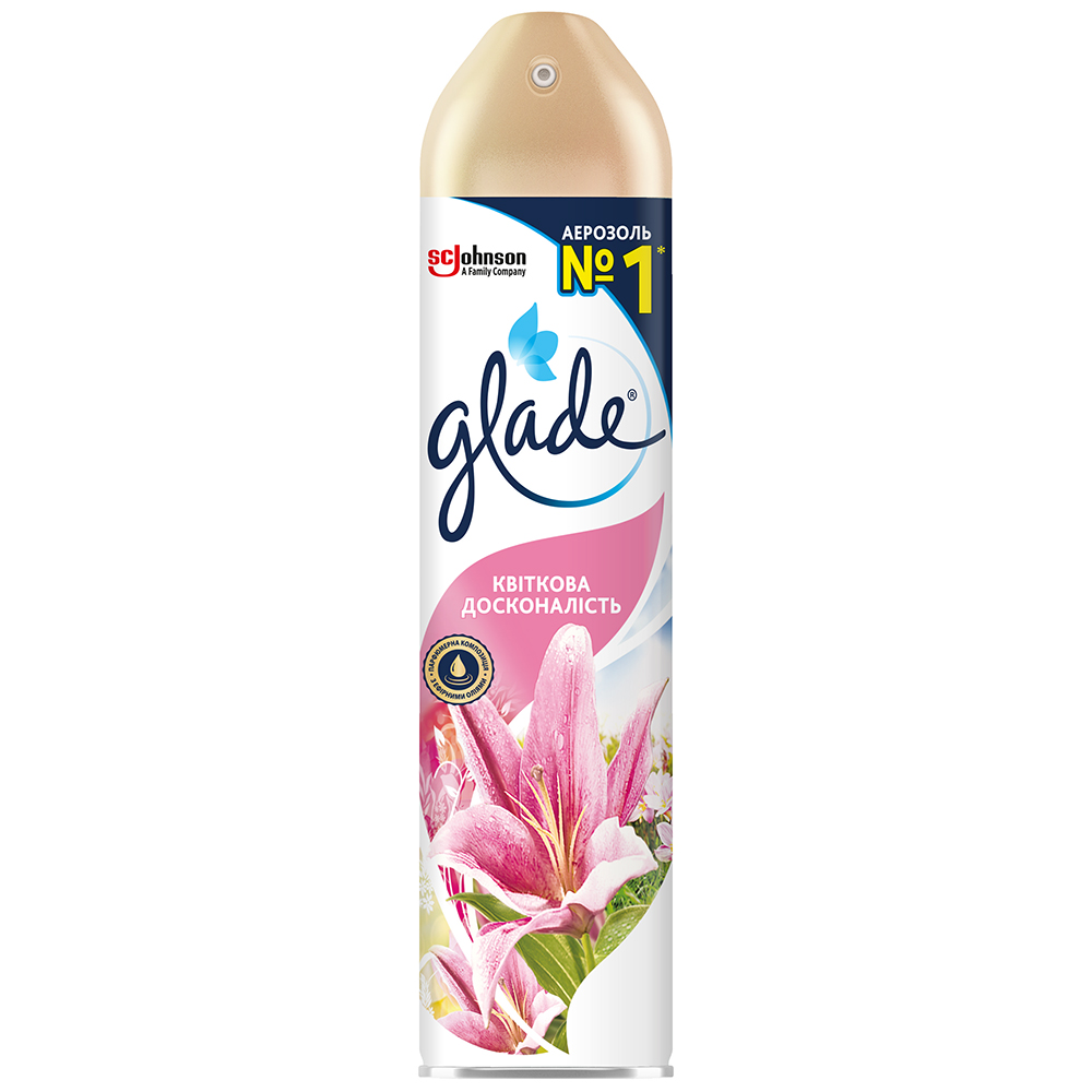 Акція на Освежитель воздуха Glade Цветочное совершенство, 300 мл від Auchan