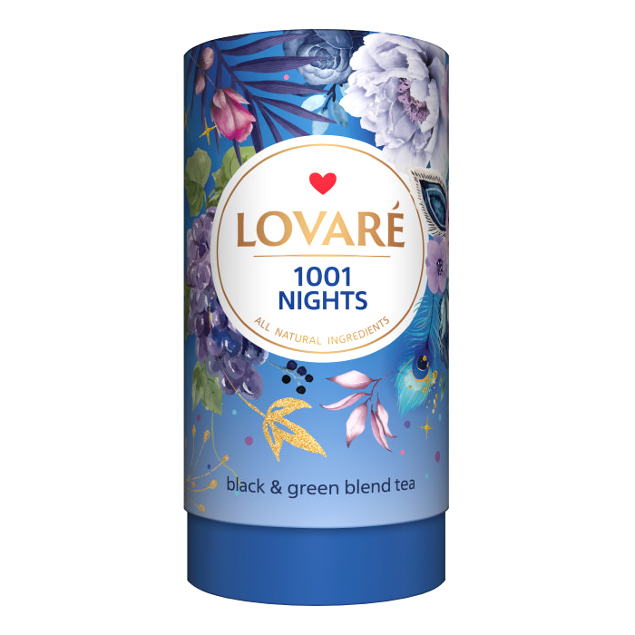 Акція на Черный и зеленый чай Lovare 1001 Ночь, 80 г від Auchan