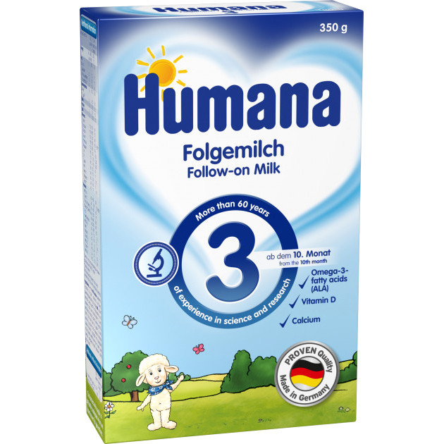 Акція на Сухая молочная смесь Humana 3, 350 г від Auchan