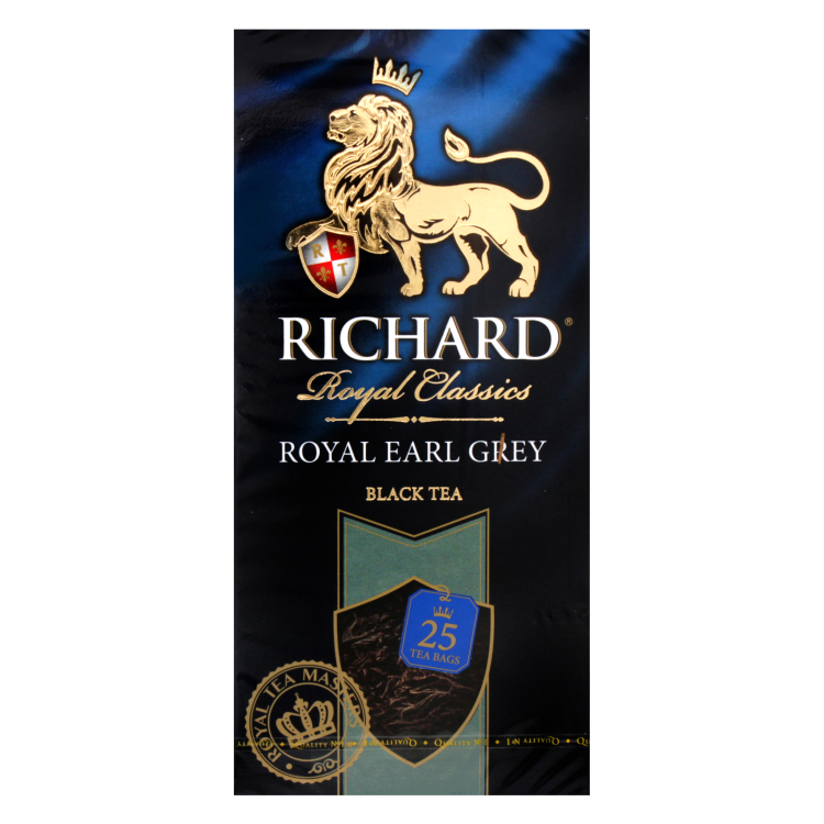 Акция на Чай Richard Earl Grey, 25 пакетиков от Auchan