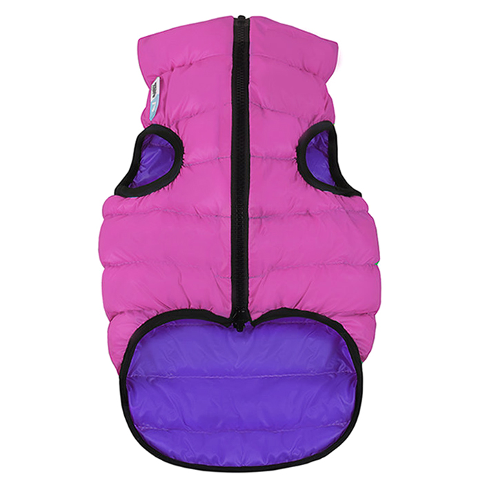 Акція на Курточка для собак AiryVest двусторонняя, размер XS 25, розово-фиолетовая від Auchan