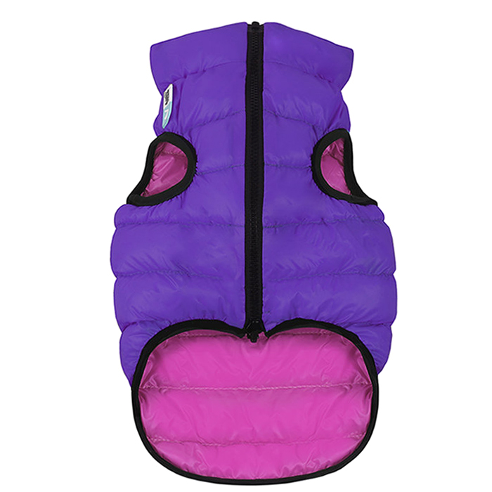 Акція на Курточка для собак AiryVest двусторонняя, размер XS 25, розово-фиолетовая від Auchan - 2
