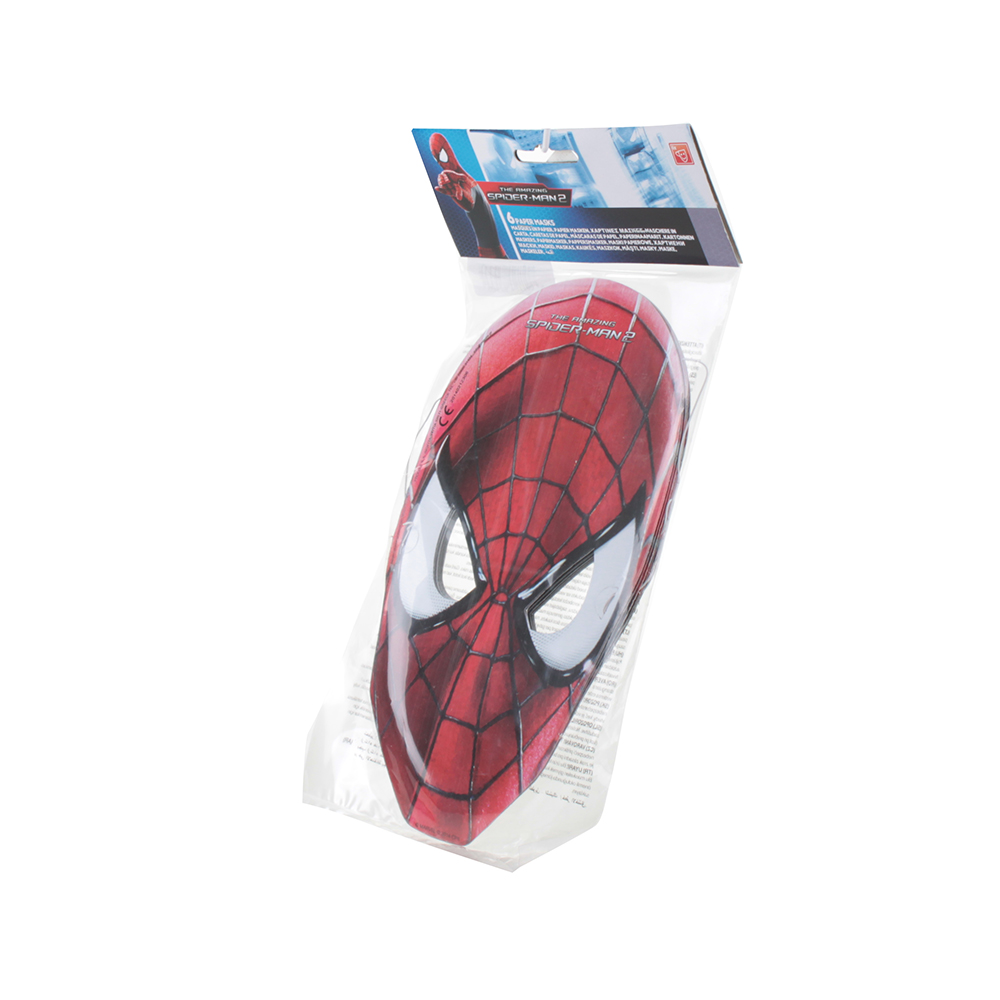 Акция на Маски для праздника The Amazing Spider-Man 2, 6 шт. от Auchan