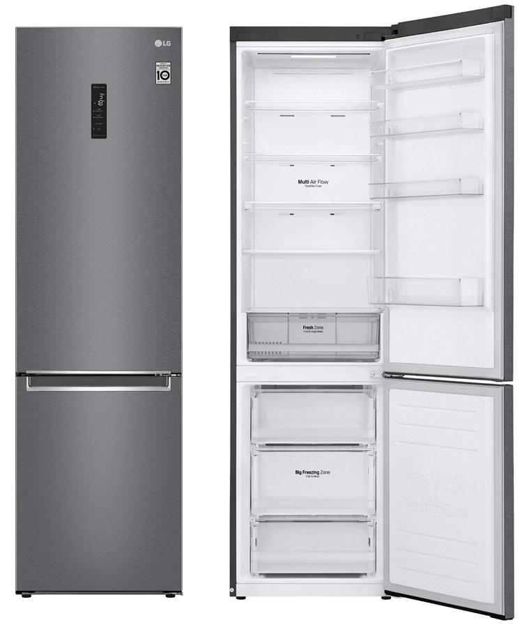 Холодильник з нижньою морозильною камерою LG GA-B509SLSM