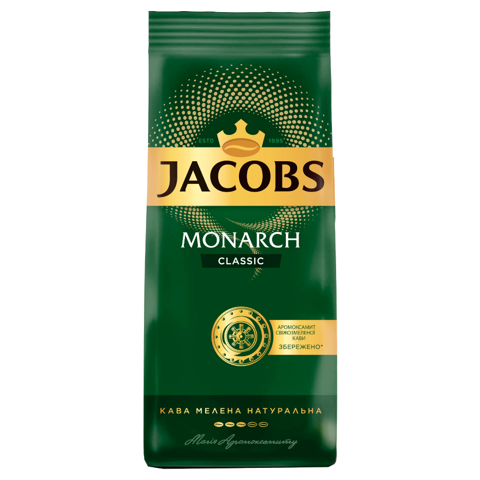 Акція на Кофе молотый Jacobs Classic, 450 г від Auchan