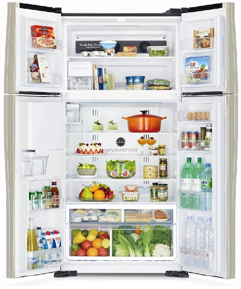 Холодильник HITACHI R-W610PUC4GBK