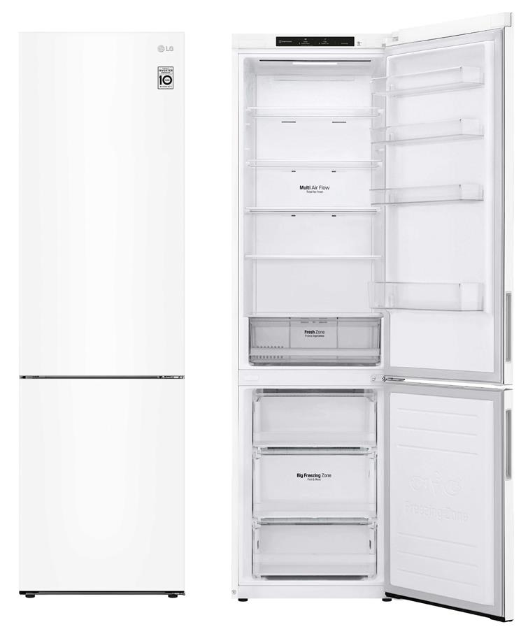 Холодильник з нижньою морозильною камерою LG GA-B509CQZM